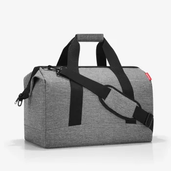 Reisenthel Allrounder L Mala de médico unissexo com fecho de correr, cinzento monocromático poliéster (MT7052)