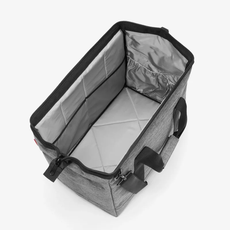 Reisenthel Allrounder L Mala de médico unissexo com fecho de correr, cinzento monocromático poliéster (MT7052)