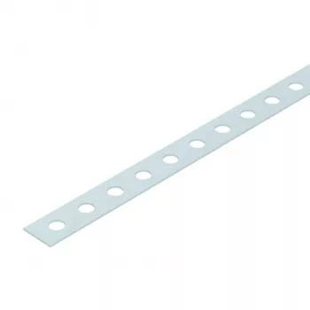 OBO Bettermann Fita de montagem perfurada, tiras de aço galvanizado a quente, 12 mm x 0,75 mm, rolo de 10 m, MZ029 LI12 FS 1475912