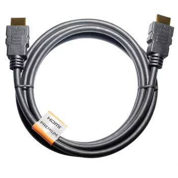 MAXTRACK C 215-2 L Cabo HDMI 2 m preto 4K Ultra HD 18 Gbps HDMI 2.0
