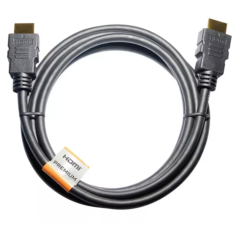 MAXTRACK C 215-2 L Cabo HDMI 2 m preto 4K Ultra HD 18 Gbps HDMI 2.0