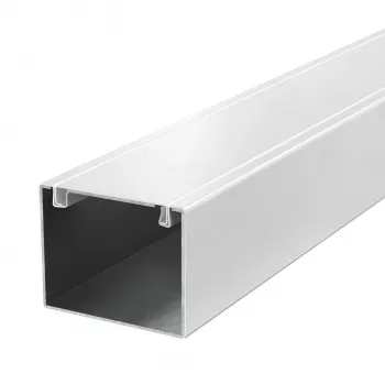 OBO BETTERMANN PLM D 0810 RW Calha corta-fogo 80x100x2000 mm, aço zincado, branco 7218010