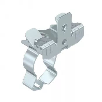 Abraçadeira de fixação OBO SCVPC 3-7 D25 com suporte de tubo, sob suporte, 20-25mm, aço galvanizado a quente 1488621