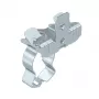 Abraçadeira de fixação OBO SCVPC 3-7 D25 com suporte de tubo, sob suporte, 20-25mm, aço galvanizado a quente 1488621