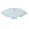 OBO Bettermann RBD 90 100 FS Cobertura para curva de 90°, 100 mm, galvanizada em contínuo (6036900)