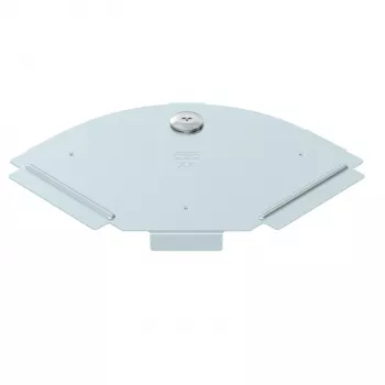 Tampa OBO Bettermann RBD 90 100 FS para curva de 90°, 100 mm, aço galvanizado (6036900)