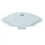 Tampa OBO BETTERMANN RBD 90 100 DD para curva de 90°, 100 mm, aço galvanizado a quente 6036950