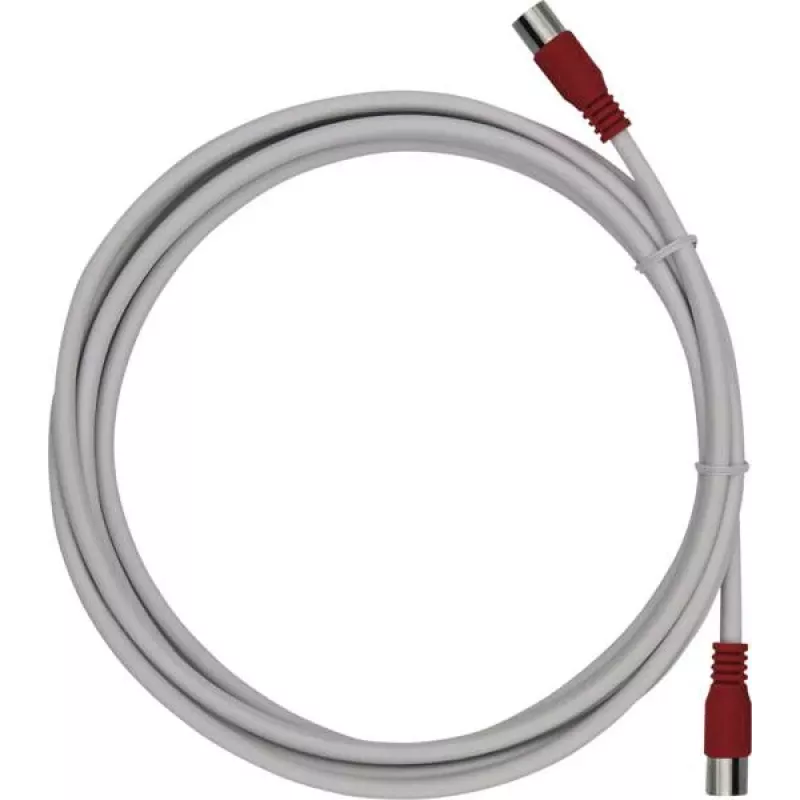 Cabo de ligação SAT Maxtrack ficha F para ficha F 3 m branco (FQMS3,0L)