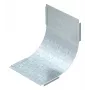 Tampa OBO Bettermann para curva vertical de 90°, 200 mm de largura, aço galvanizado (7130813)