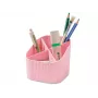 HAN X-LOOP porta-canetas rosa pastel 4 compartimentos 111x111x105 mm 17238-886D