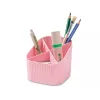 HAN X-LOOP porta-canetas rosa pastel 4 compartimentos 111x111x105 mm 17238-886D