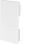 HAGER FB8013069016 tampa terminal branco tráfego para calha de cabos 130x80 mm