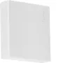 HAGER LF2502569016 tampa terminal branco tráfego (RAL 9016) para calha de cabos 25x25mm