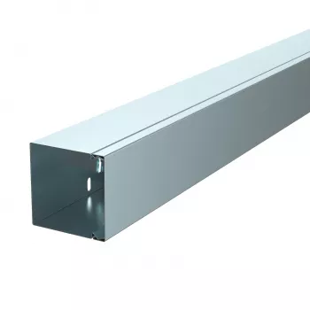 OBO BETTERMANN calha de cabos 80x80x2000 chapa de aço galvanizada em banda tampa de encaixe 6247194