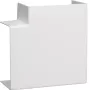HAGER ângulo plano LFF6011059016 PVC para calha de cabos LF/LFF/LFH 60x110, branco puro