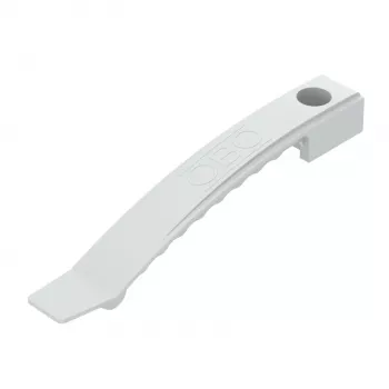OBO Bettermann 2205052 clipe para cabo 1x8 para NYM-J 3x1,5 mm², cinzento claro, 50 unid.