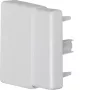 Hager LFF6006067035 peça terminal para calha de cabos 60x60 mm, cinzento claro