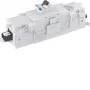 Hager GKEV03SET12 Quadro de distribuição mini para canal de peitoril OT80, 1 fila, 12 módulos, com 1x ADA516D RCBO 16A 30mA Tipo A