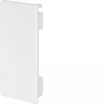 HAGER Peça de remate isenta de halogéneos para canal de cabos FB 60x110mm branco tráfego FB6011069016