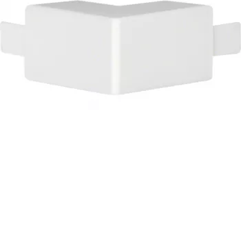 Hager Série LF Canto exterior 30x30 mm PVC isento de halogéneos branco tráfego LF3003039016