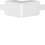 Hager Série LF Canto exterior 30x30 mm PVC isento de halogéneos branco tráfego LF3003039016