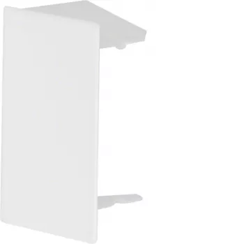Hager LFS4006069016 Peça terminal aço LFS 40x60mm branco tráfego (LFS4006069016)