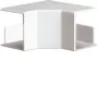 HAGER Canto interior isento de halogéneos PC/ABS para canal LF 40x40mm LF4004049016