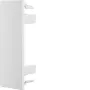 Hager LF4011069016 Tampa terminal isenta de halogéneos para canal de cabos 40x110mm, branco puro