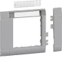 HAGER GR0802ALAN Tampa de moldura modular, ZS 55, 80x80 mm, cinzento-claro, isenta de halogéneos