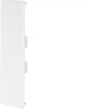 HAGER LF6019069016 Peça terminal branco tráfego para canal de cabos 60x190mm