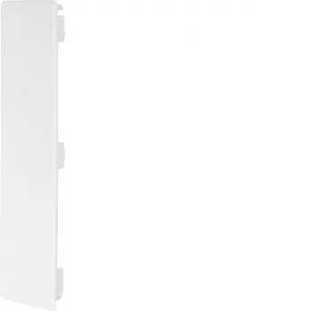 Hager LF6023069016 Tampa terminal branco tráfego para canal de cabos Tehalit LF 60x230mm