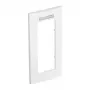 OBO Bettermann Módulo 45 Moldura de cobertura, 3 tomadas, branco puro (AR45-BSF3 RW) 6119387