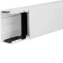 Hager LFE6011009016 Canal de cabos resistente às intempéries estabilizado aos UV 60x110 mm, 2 m, branco