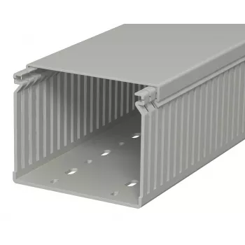 OBO BETTERMANN LK4 80x100 Canal de cablagem cinzento-pedra 2m 6178059