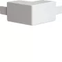 HAGER Curva de canto exterior para canal de cabos LF/LFF 33x20mm, PVC, branco puro LFF2003539016