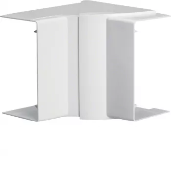 HAGER Canto interior ajustável LFF6011049016 para canal LF/LFF/LFH 60x110, PVC, branco