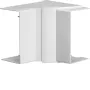 HAGER Canto interior ajustável LFF6011049016 para canal LF/LFF/LFH 60x110, PVC, branco