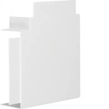 Hager Série LF Curva plana 90° para canal de cabos 60x150 mm, branco puro LF6015059016