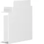 Hager Série LF Curva plana 90° para canal de cabos 60x150 mm, branco puro LF6015059016