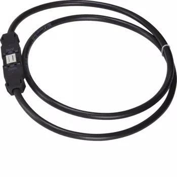 HAGER GKWAD03015 Cabo de ligação Winsta MINI 3x2,5mm² 1,5m preto