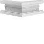 Hager BR6513039016 Peça de canto exterior 130x68mm branco