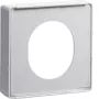 HAGER G33759016 Placa de cobertura para tomada CEE, sistema DA200, branco puro