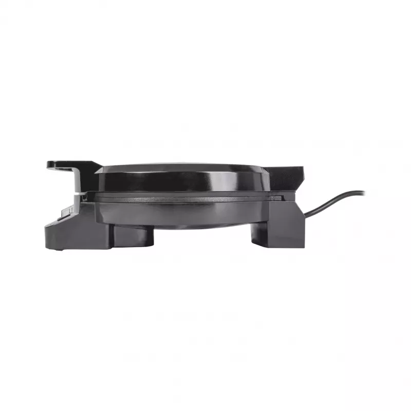 Steba WE 2 máquina de waffles dupla, luz indicadora, dobrável, revestimento antiaderente, preta 183400