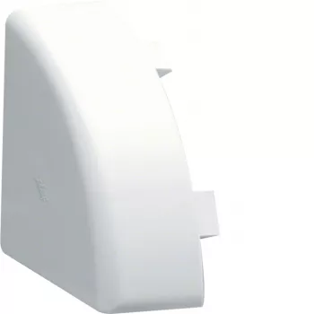 Hager Tampa de extremidade EK4004069016 ABS para calha de cabos 40x40mm branco tráfego