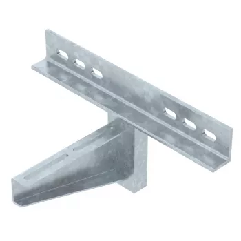 OBO Bettermann Braço de parede e de fixação AWSS 21 FT, 210mm de projeção, aço galvanizado a quente 6417906