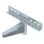 OBO Bettermann Braço de parede e de fixação AWSS 21 FT, 210mm de projeção, aço galvanizado a quente 6417906
