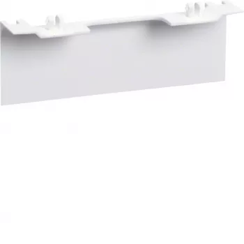 HAGER SL20080AC9016 Tampa de suporte de aparelhos 20x80mm branco tráfego (RAL 9016)