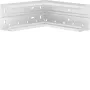 Hager BR6510049016 Canto interior, branco tráfego (RAL 9016) para calha Tehalit BR 65x100 mm