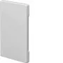 Hager BR8513069016 Tampa de extremidade de corte branco tráfego para calha 130x60 mm