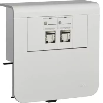 HAGER Suporte de aparelhos SL200809079016 branco tráfego (SL200809079016)